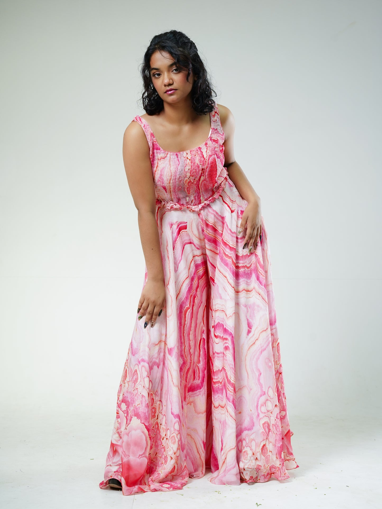Tide flare Jumpsuit