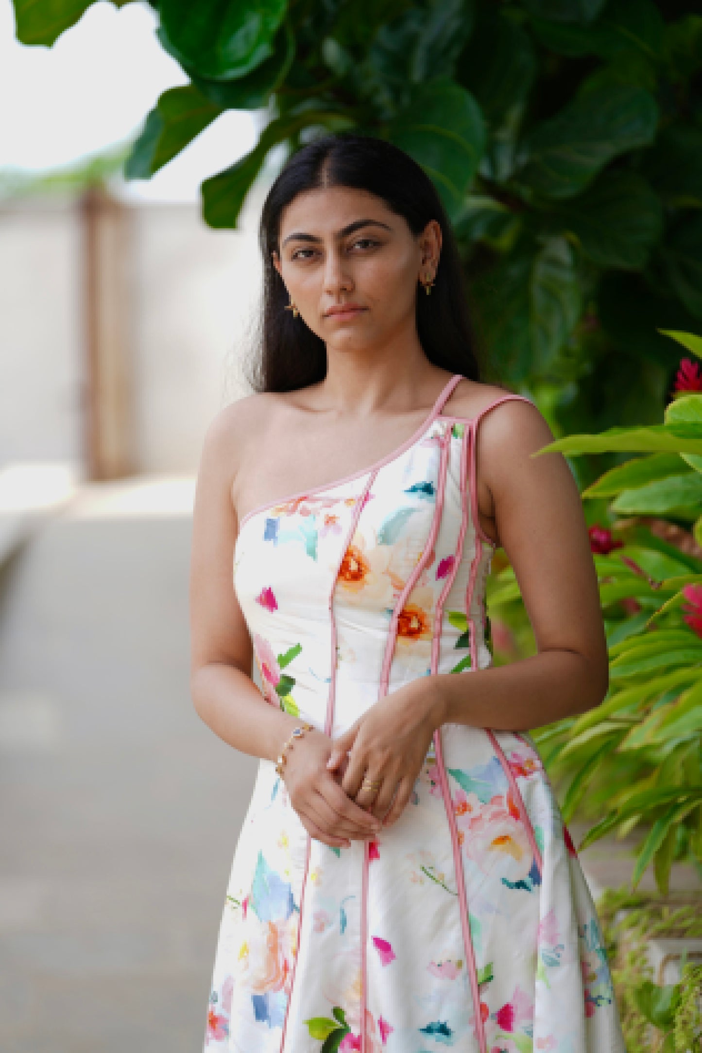 One‑Shoulder Tyrell Dress