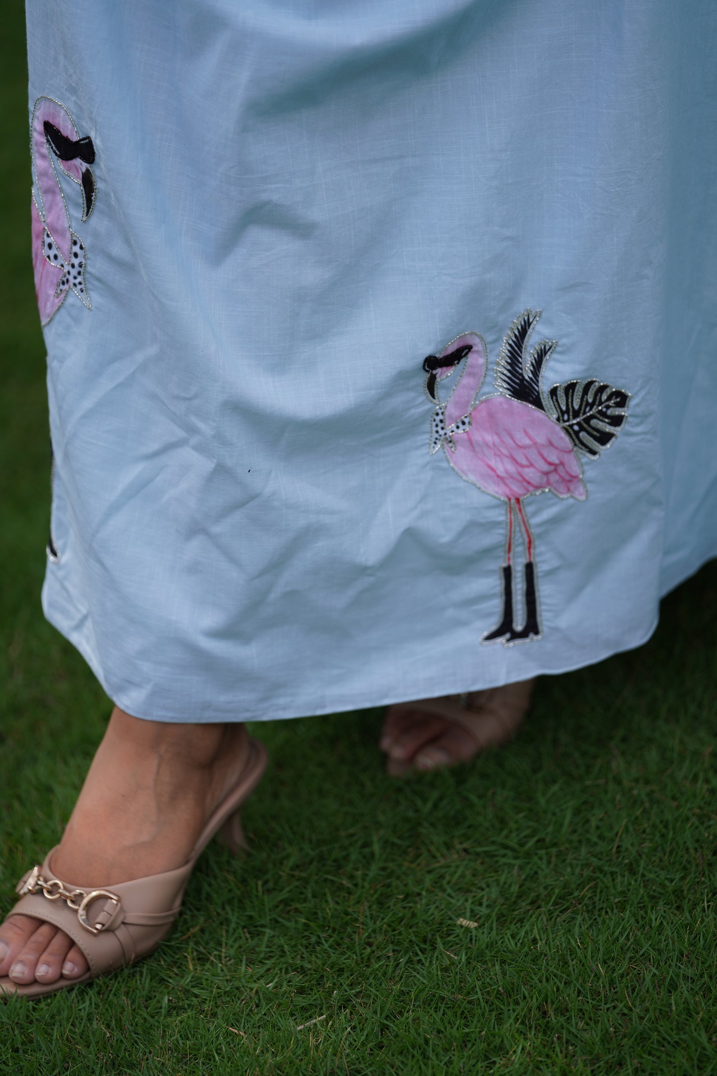 Flamingo Sky Gown