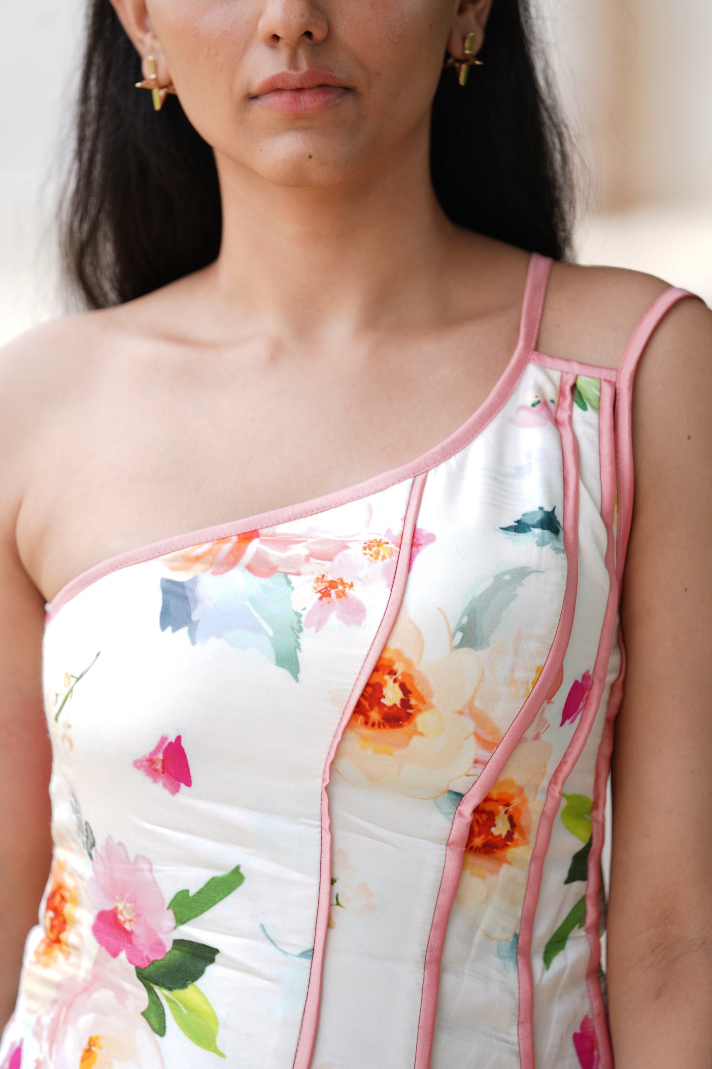 One‑Shoulder Tyrell Dress